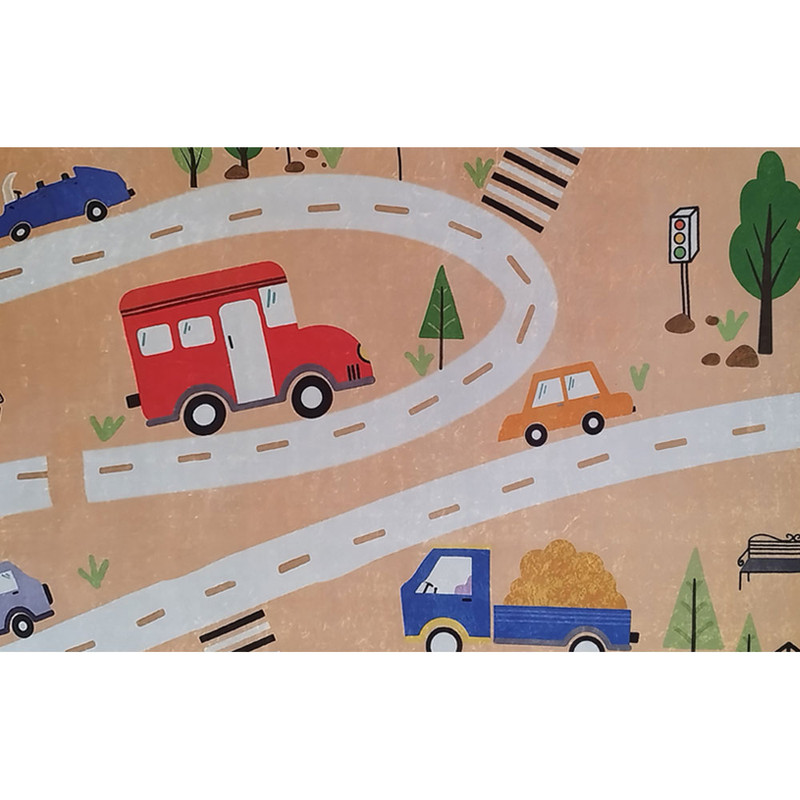 فرش پارچه ای مدل فرشینه کد G2028