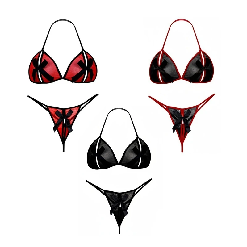 ست شورت و سوتین زنانه کد 1307 بسته 3 عددی