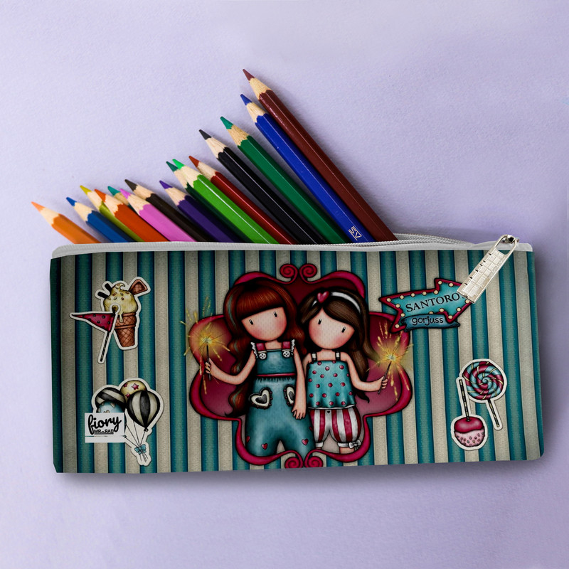 جامدادی مستر راد مدل دختران فانتزی کد 2762 fiory