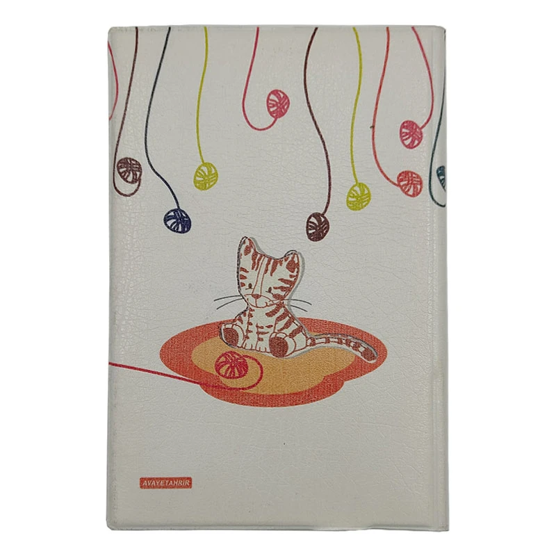 دفتر 100برگ آوای تحریر مدل چرمی D10318 کد014