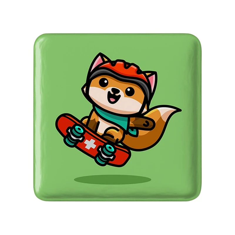 مگنت خندالو مدل حیوانات بامزه روباه کد 28347