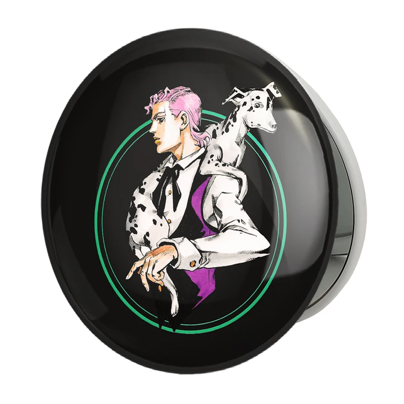 آینه جیبی خندالو طرح وینگر دوپیو انیمه جوجو Jojo مدل تاشو کد 11536 