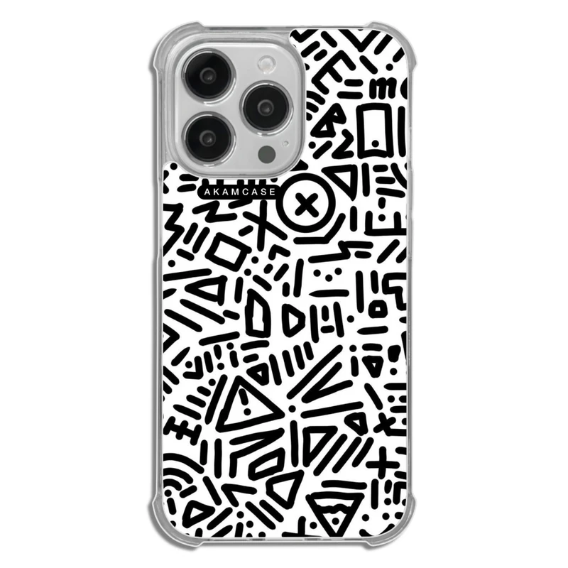 کاور آکام مدل AMC-WTA13PRO-DOODLE14 مناسب برای گوشی موبایل اپل iPhone 13 Pro