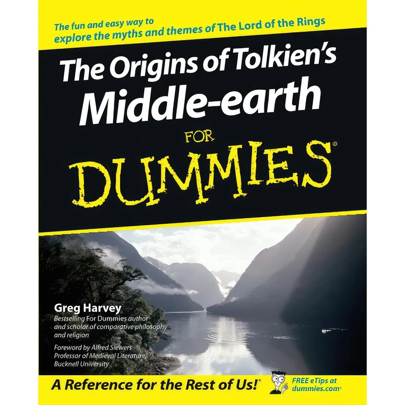 کتاب The Origins of Tolkien's Middle-earth For Dummies اثر Greg Harvey انتشارات Wiley Publishing