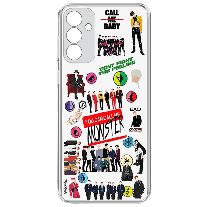 کاور طرح Exo مناسب برای گوشی موبایل سامسونگ  Galaxy A55