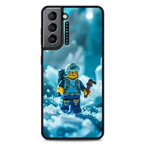 AKAM AMC-WSGS21-LEGO-30 Cover For Samsung Galaxy S21