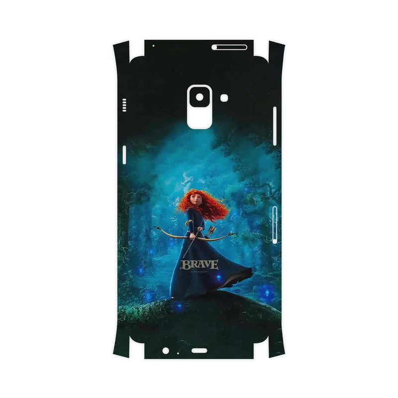 برچسب پوششی ماهوت مدل Brave-FullSkin مناسب برای گوشی موبایل سامسونگ Galaxy A8 Plus 2018