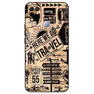 Megafone Travel 8098 Cover For Infinix Hot 10 Play / Hot 11 Play
