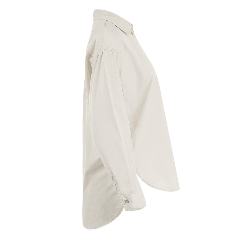 شومیز آستین بلند زنانه سرژه مدل 207353 رنگ کرم