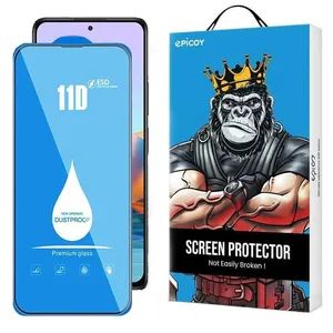 Epicoy 11D Blue ESD Screen Protector For Xiaomi Redmi Note 10 Pro Max / Note 10 Pro 4G Internationa / Note 10 Lite / Note 10 Pro 4G India