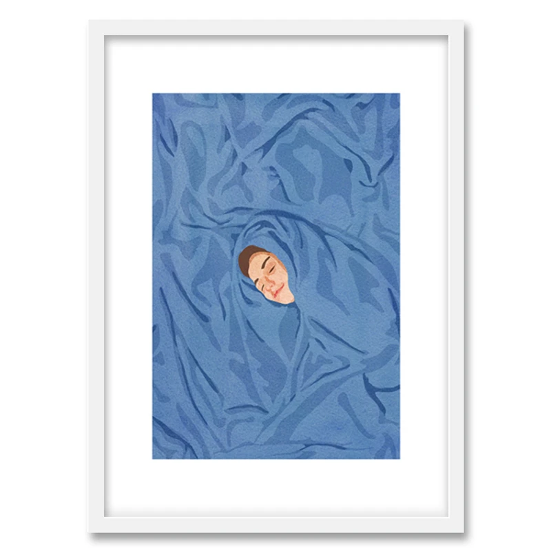 تابلو فورنیمو مدل ایلوستریشن آرت مدرن و مینیمال کد 0121W