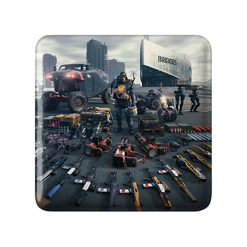 پیکسل خندالو طرح بازی دث استرندینگ (Death Stranding) مدل مربعی کد 35170