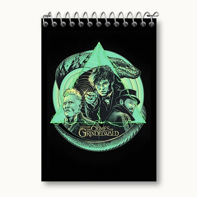 دفتر یادداشت 50 برگ خندالو طرح The Crimes of Grindelwal کد N5707