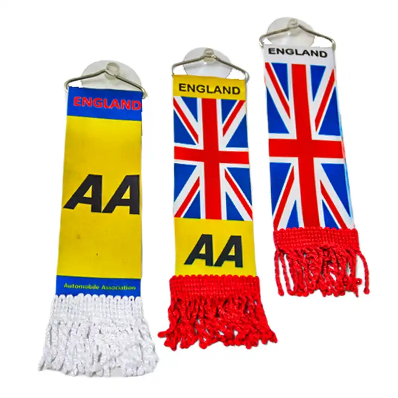 آویز تزئینی خودرو مدل پرچم طرح انگلیس کد2003 بسته 3عددی