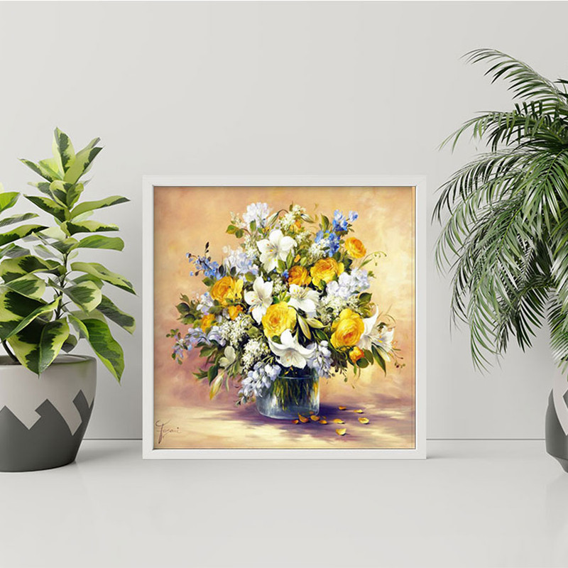 تابلو طرح گل مدل EP552