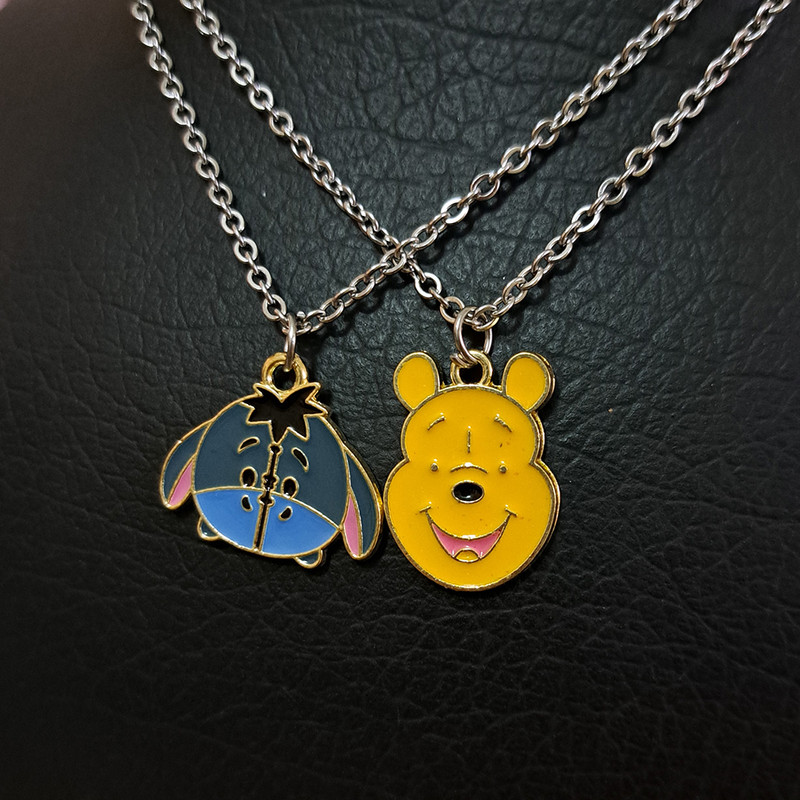 گردنبند دخترانه مدل پو بسته 2 عددی گردنبند دخترانه مدل پو بسته 2 عددی