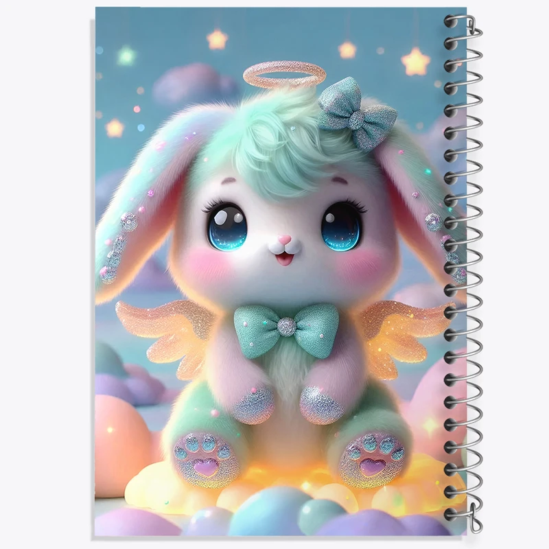 دفتر لیست خرید 50 برگ خندالو طرح خرگوش بامزه کد F5383