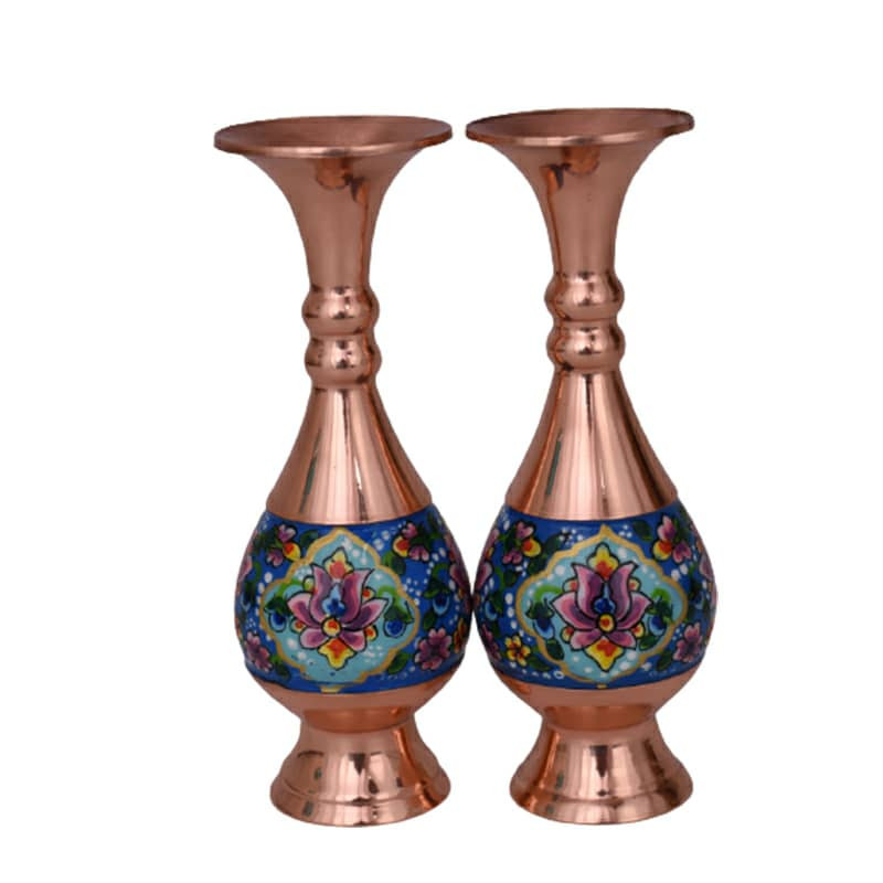 گلدان مسی مدل 6001 بسته 2 عددی