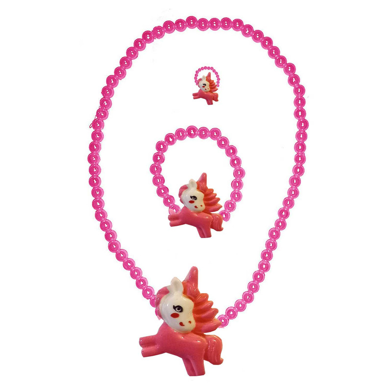 نیم ست دخترانه مدل اسب پونی کد 77-00