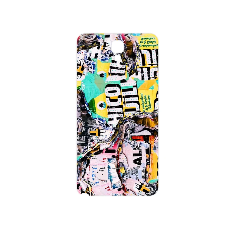 برچسب پوششی ماهوت مدل Collage of Teared Paper مناسب برای گوشی موبایل سامسونگ Galaxy Note 3 Neo