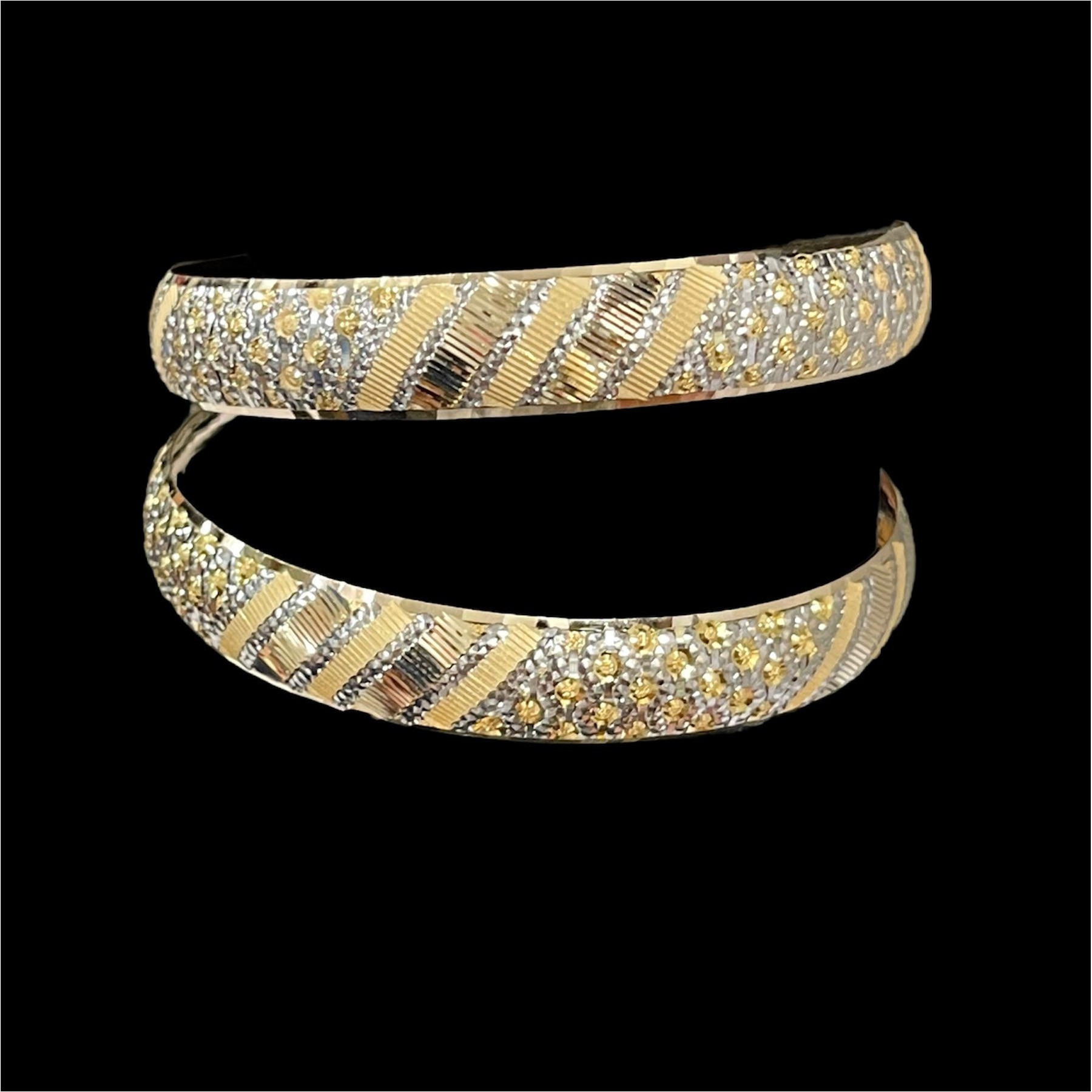 النگو طلا 18 عیار زنانه مدل MJ-655