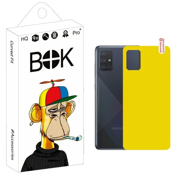 محافظ پشت گوشی بوک مدل Transparent TPU مناسب برای گوشی موبایل سامسونگ Galaxy A71