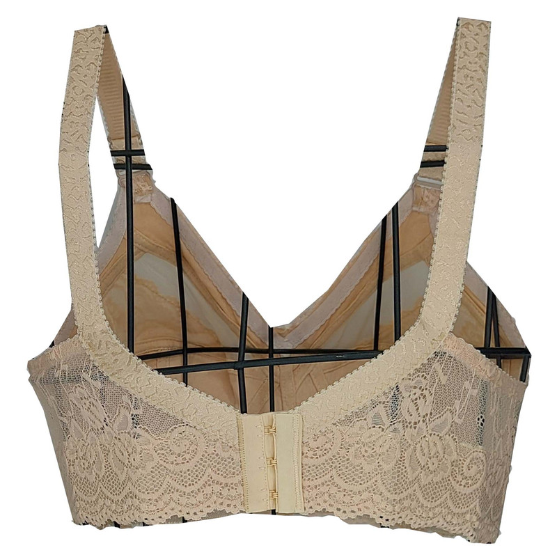 سوتین زنانه غزل مدل دانتل دالبری کش پهن کد 780