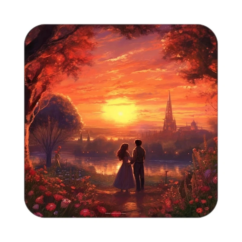 زیر لیوانی کاکتی مدل عاشقانه کد mp12672