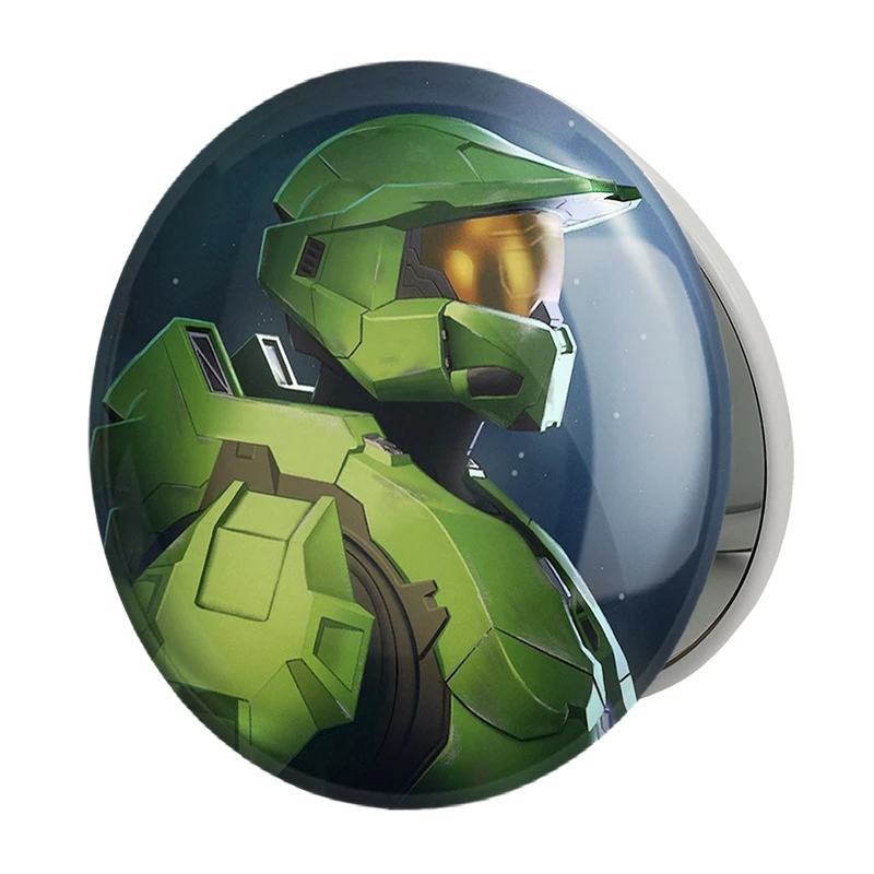 آینه جیبی خندالو طرح بازی هیلو (Halo) مدل تاشو کد 31498