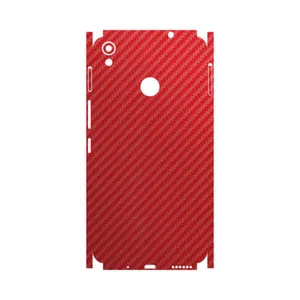 MAHOOT Red-Fiber-FullSkin Cover Sticker for Tecno Camon CX Air