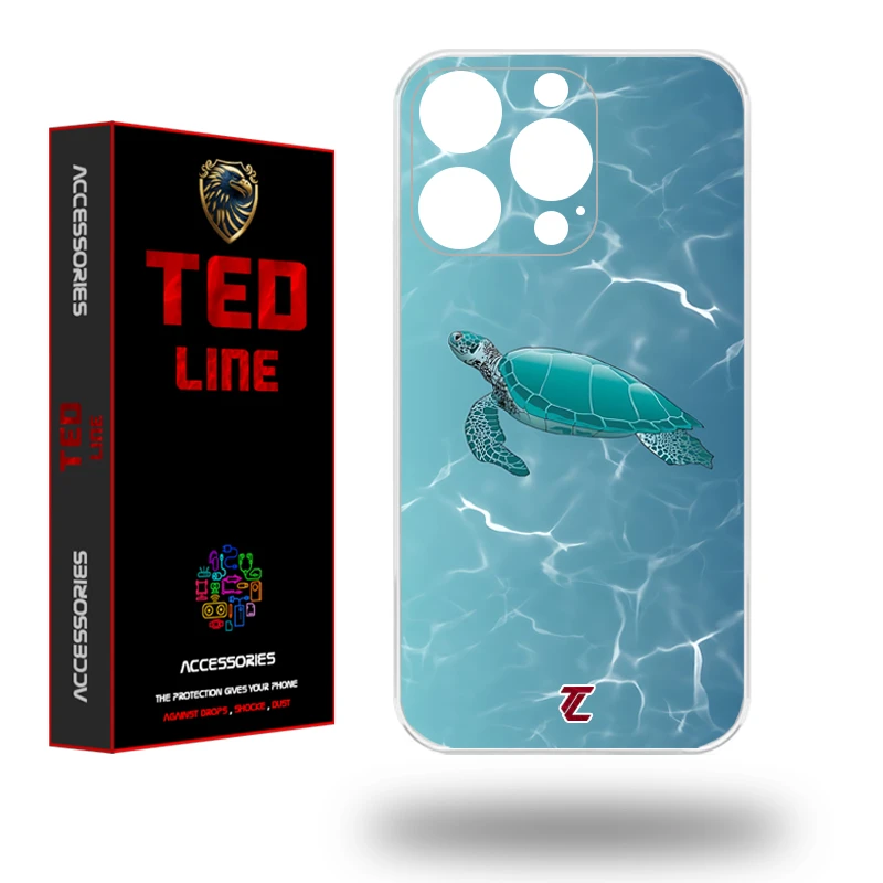 کاور تد لاین طرح لاک پشت کد 1100 مناسب برای گوشی موبایل اپل Iphone 15 Pro Max