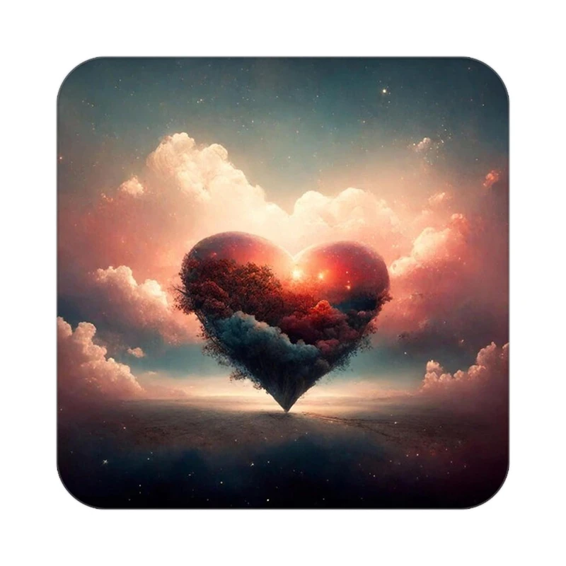 زیر لیوانی کاکتی مدل عاشقانه کد mp14020