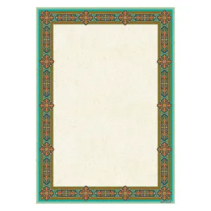 کاغذ تذهیب A4 خانه تذهیب کد 0011 بسته 100 عددی