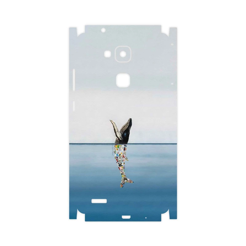 برچسب پوششی ماهوت مدل Collage of Sea Trash-FullSkin مناسب برای گوشی موبایل هوآوی Mate 7