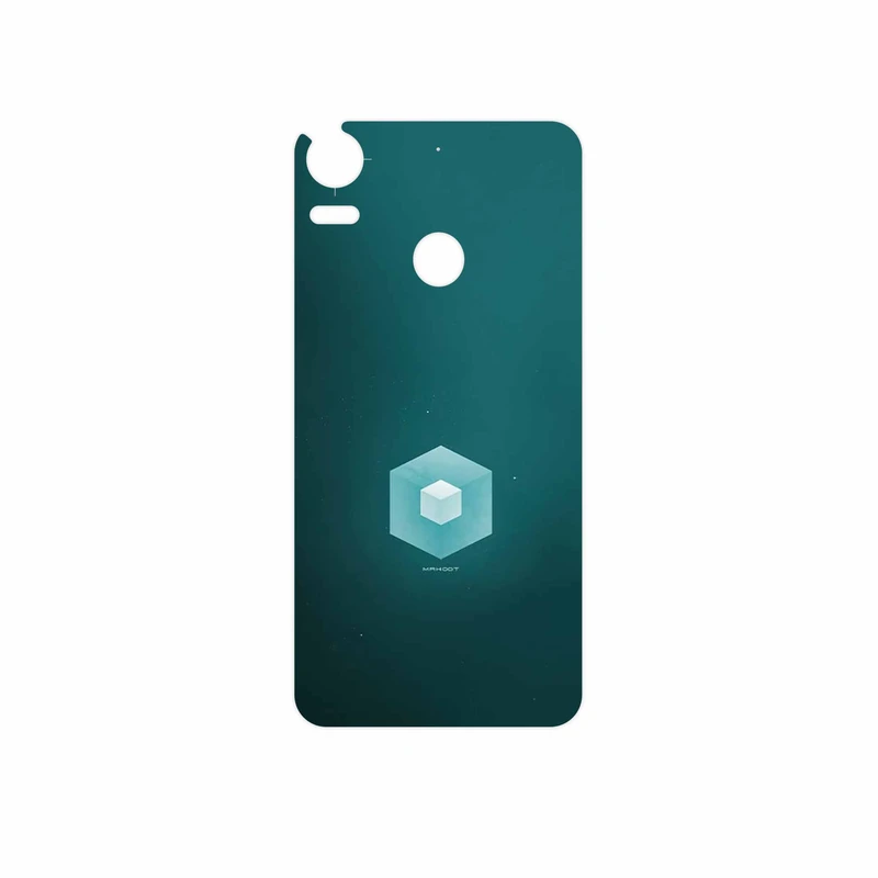 برچسب پوششی ماهوت مدل Minimal Cube icon مناسب برای گوشی موبایل اچ تی سی Desire 10 Pro