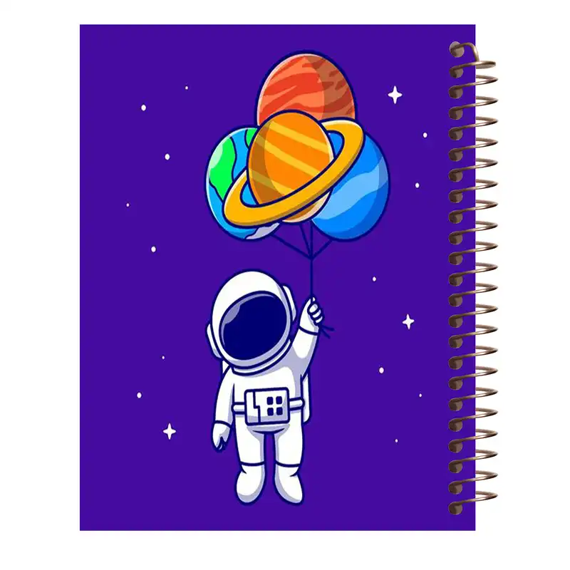 دفتر نقاشی طرح فضانورد کد B198