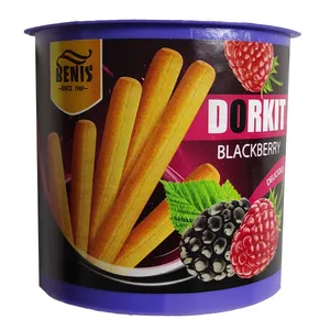 بیسکو شکلاتی با طعم شاه توت بنیس - 50 گرم بسته 12 عددی