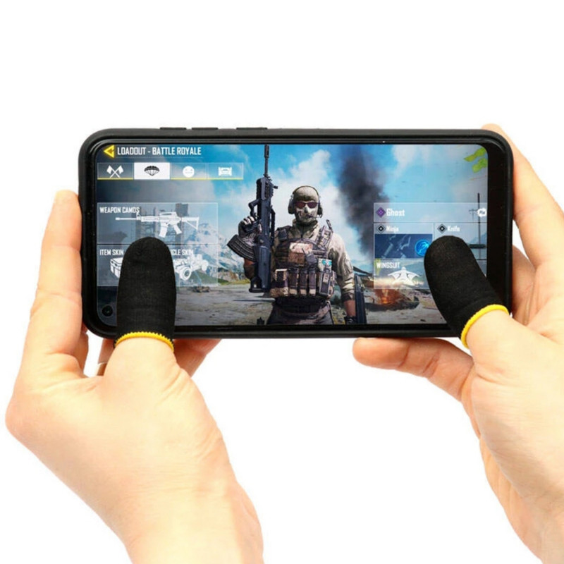 آستین کنترل کننده انگشت مدل Mobile Gaming طرح YHT بسته 2 عددی