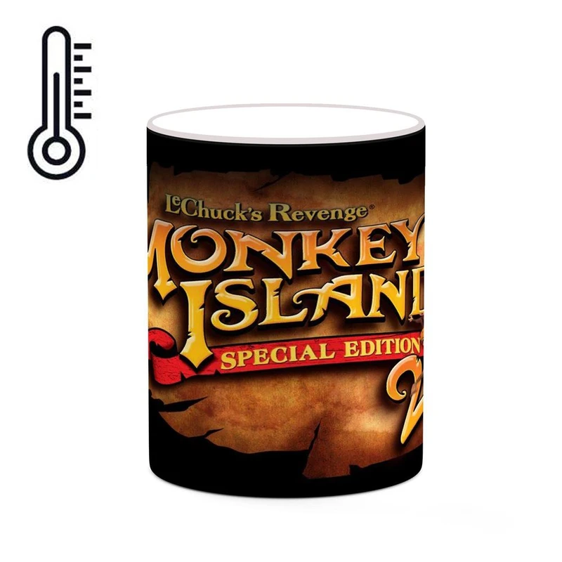 ماگ حرارتی کاکتی مدل بازی Monkey Island 2ː LeChuck's Revenge کد mgh29604