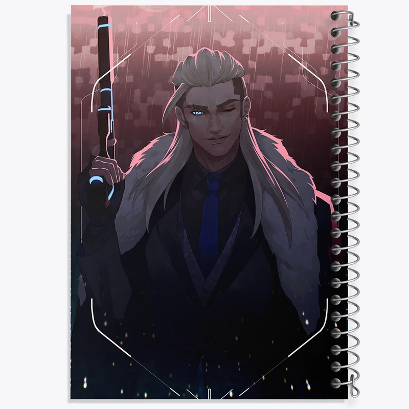 دفتر مشق 50 برگ خندالو طرح بازی ولورانت (Valorant) کد 33107