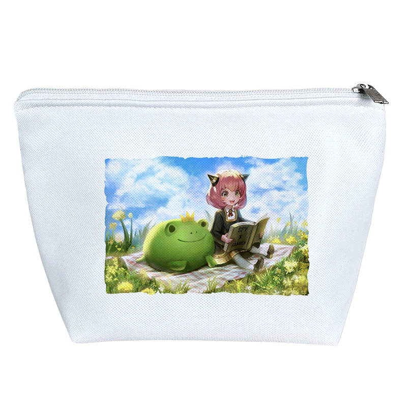 کیف لوازم آرایش دخترانه خندالو مدل آنیا انیمه اسپای ایکس فمیلی Spy X Family کد 2214