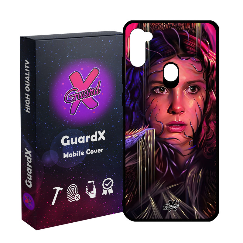 کاور گارد ایکس طرح Stranger Things مدل Glass10462 مناسب برای گوشی موبایل سامسونگ Galaxy A11/M11