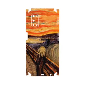 MAHOOT The Scream of Munch-FullSkin Cover Sticker for Realme 7 5G