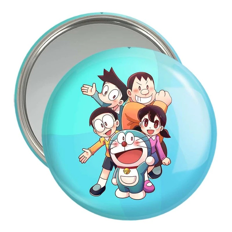 آینه جیبی خندالو طرح انیمه دورایمون  کد 4964