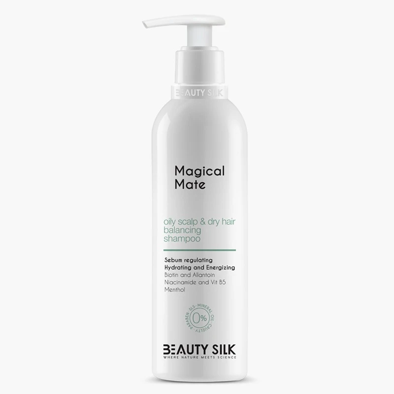 شامپو مو بیوتی سیلک مدل Magical Mate مناسب برای موهای خشک حجم 407 میلی لیتر