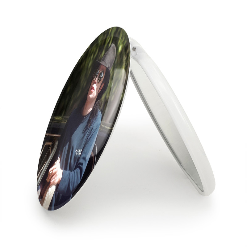 آینه جیبی خندالو طرح مایکل جکسون Michael Jackson مدل تاشو کد 19230