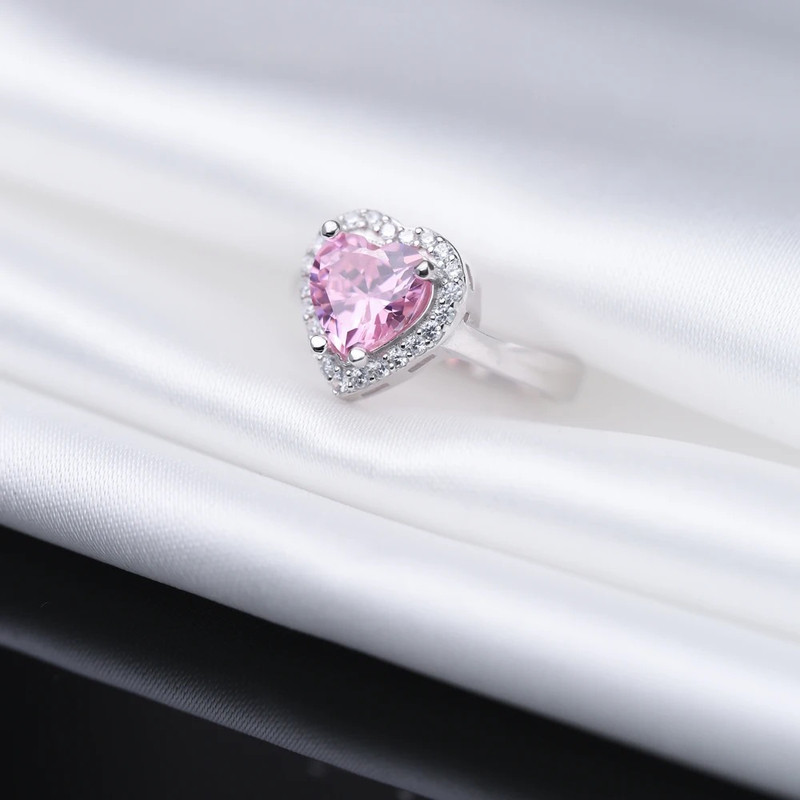 انگشتر دخترانه مدل Heart-P3