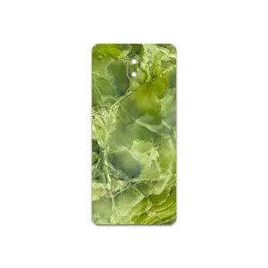 MAHOOT Green Crystal Marble Cover Sticker for Nokia 3.1