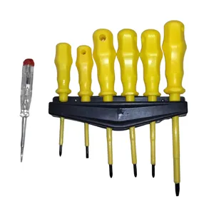 پیچ گوشتی و فازمتر مدل w مجموعه 7 عددی