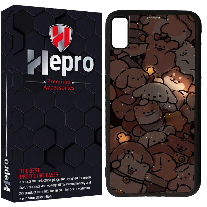 کاور هپرو طرح فانتزی مدل TPU مناسب برای گوشی موبایل اپل IPHONE X / XS